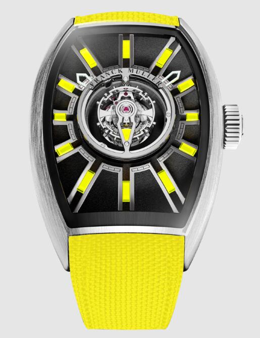 Franck Muller Grand Central Tourbillon Curvex CX Flash Replica Watch Cheap Price CX 36 T CTR ACBR TTNRBR